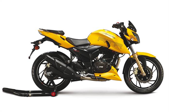 TVS Apache RTR 200 Fi4V launched at Rs 1.07 lakh