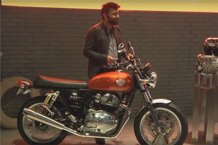 2017 Royal Enfield Interceptor 650, Continental GT twin revealed