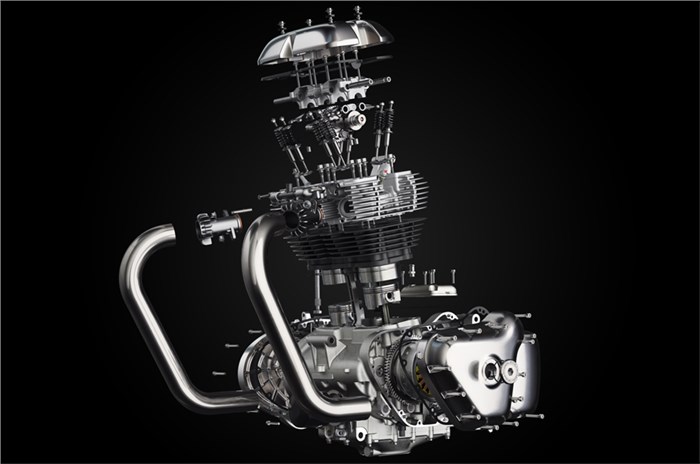 Royal Enfield 650cc parallel-twin engine revealed