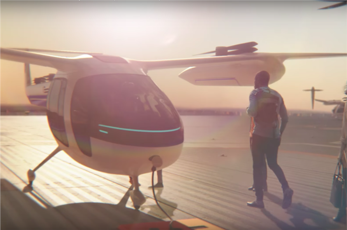 Uber flying taxi to be introduced in 2020