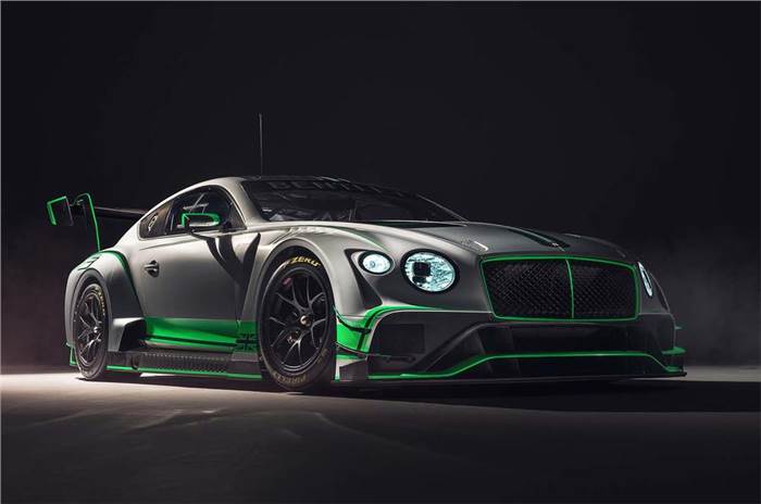 New Bentley Continental GT3 race car unveiled