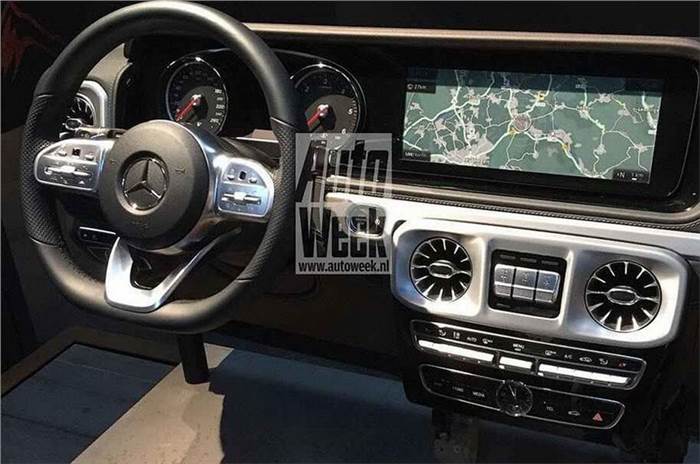 New Mercedes G-class interiors leaked