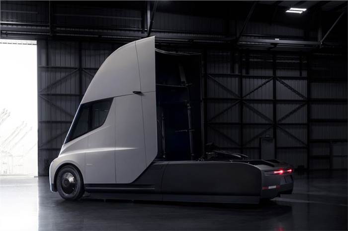 All-electric Tesla Semi truck revealed