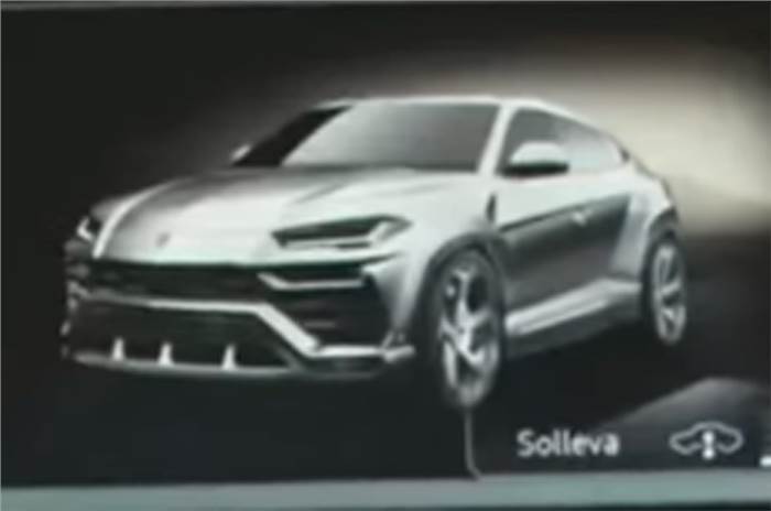 Lamborghini Urus design leaked in video teaser
