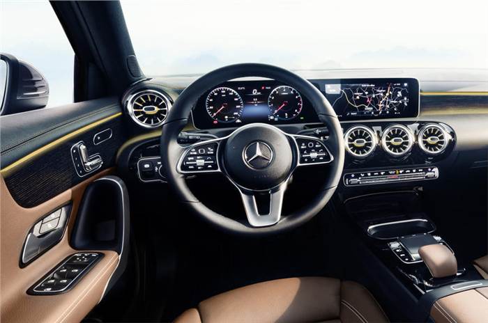 2018 Mercedes A-class interiors officially revealed