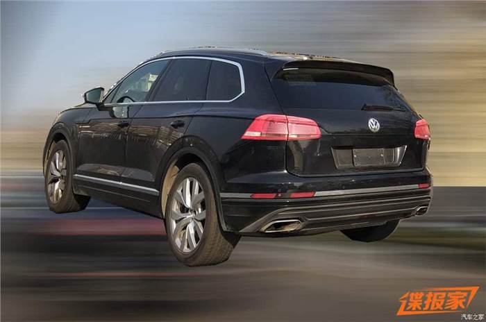 Next-gen Volkswagen Touareg spied in China