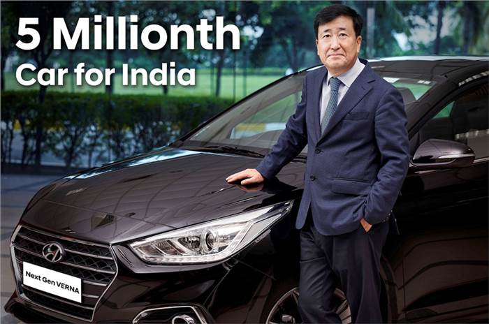 Hyundai sells its five millionth car in India