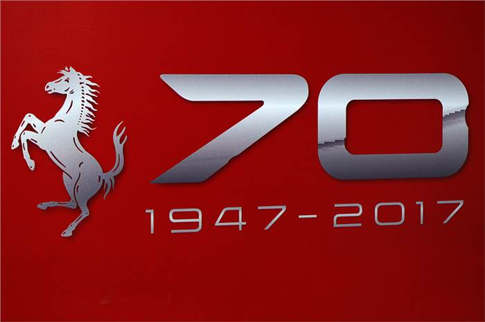 Ferrari plans India events for 70th anniversary celebration