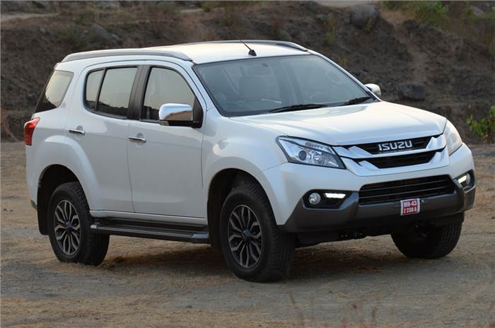 Isuzu India to increase the prices of SUVs and pickups