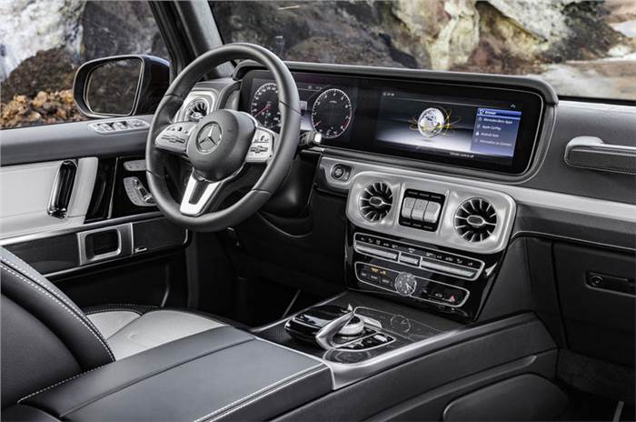 Mercedes G-class interior revealed ahead of Detroit debut