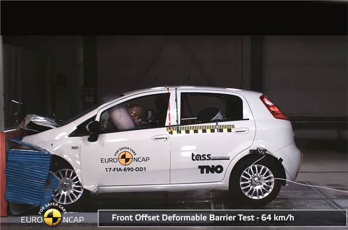 Fiat Punto gets Euro NCAP&#8217;s first ever zero-star rating