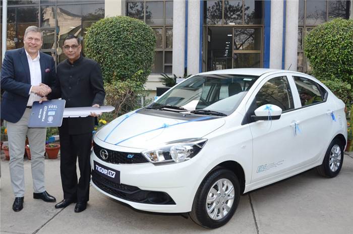 First batch of Tata Tigor EVs delivered to EESL