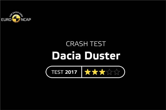 2017 Dacia Duster scores three stars in Euro NCAP