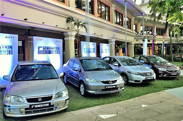 Honda City completes 20 years in India