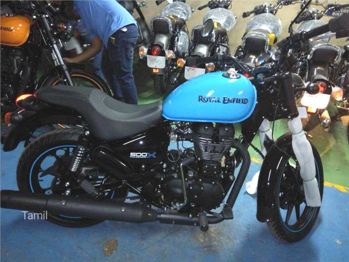 New Royal Enfield Thunderbird 500X spied
