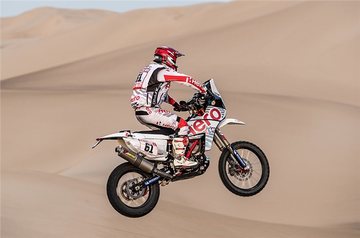 Dakar 2018 Stage 3: TVS on solid ground; bittersweet day for Hero