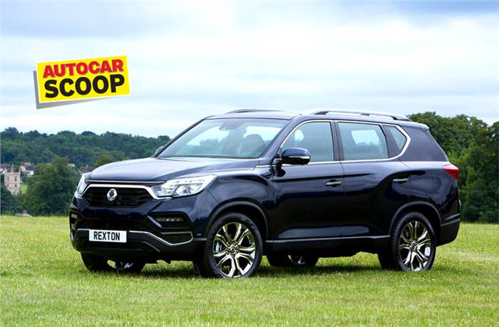SCOOP! New SsangYong Rexton to debut as a Mahindra at Auto Expo 2018