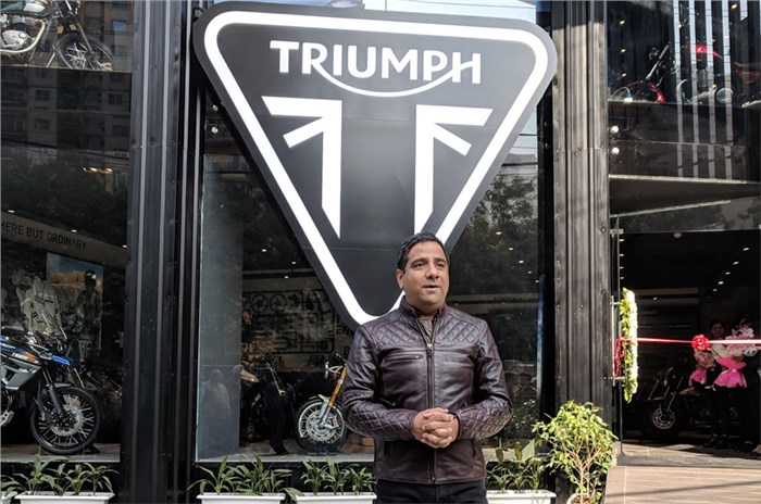 Triumph opens new dealership in Gurugram