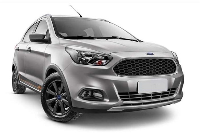  Ford presentará una escotilla cruzada basada en Figo en enero llamada Ford Freestyle