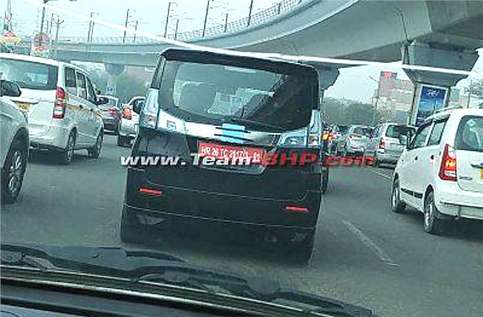 Suzuki Solio mini-MPV spied in India