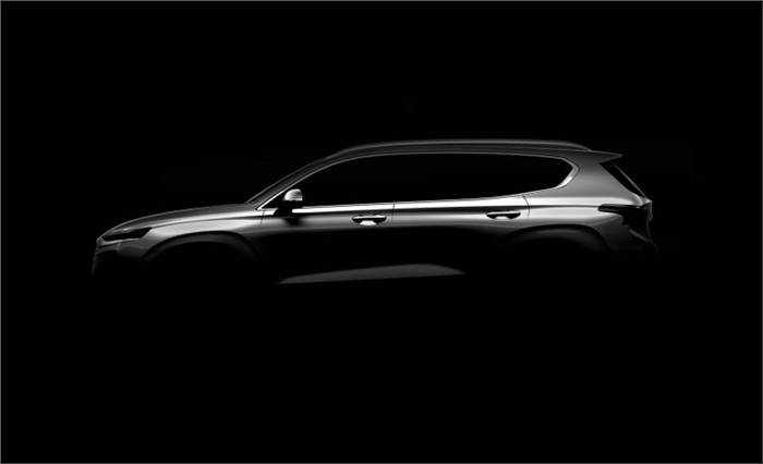 New 2019 Hyundai Santa Fe SUV teased