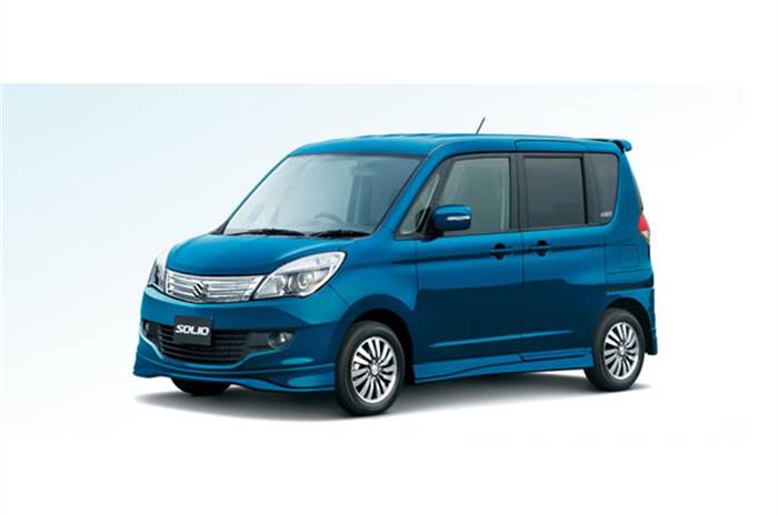 Suzuki Solio mini-MPV spied in India