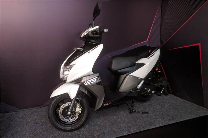 2018 TVS Ntorq 125 scooter launched at Rs 58,750