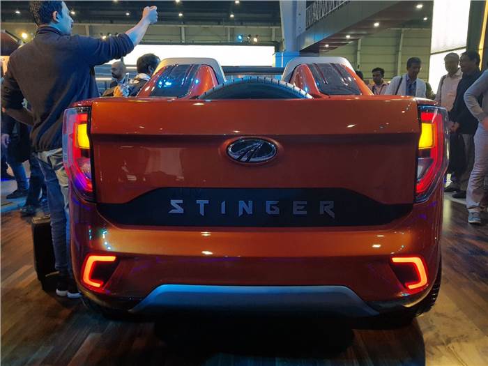 Mahindra Stinger convertible SUV concept revealed at Auto Expo 2018