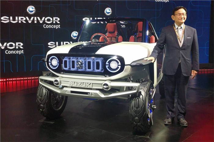2018 Suzuki e-Survivor concept makes India debut