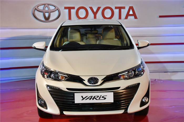 Toyota's Yaris: ready to take on the Honda City