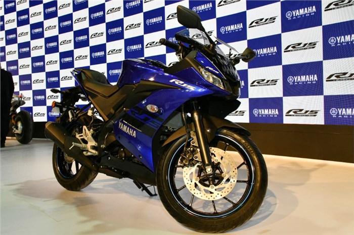 Yamaha YZF-R15 V3.0 launched at Auto Expo 2018
