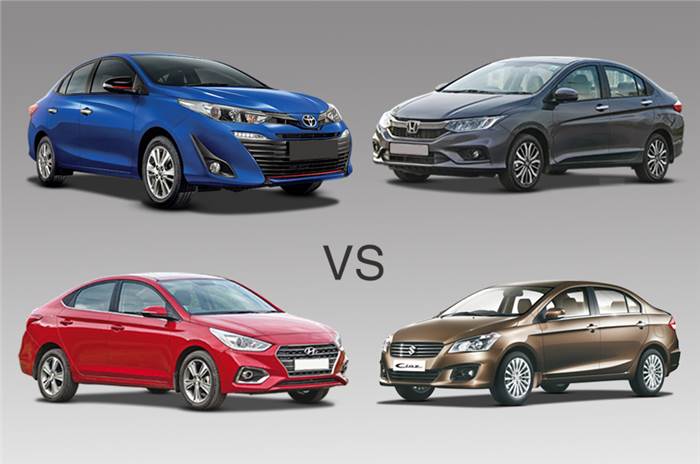 2018 Toyota Yaris vs rivals: Specifications comparison
