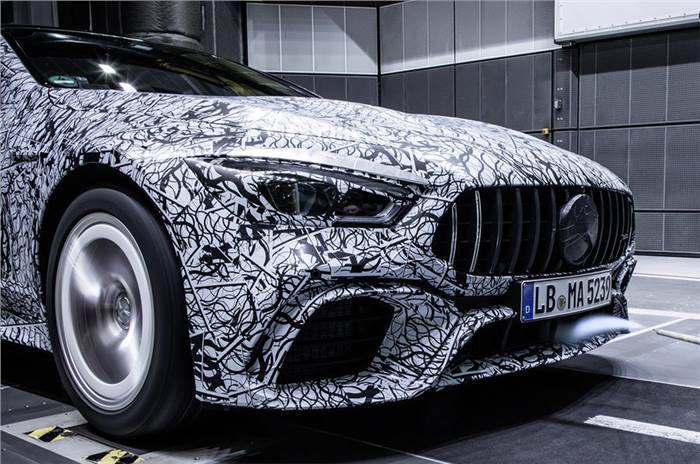 Mercedes-AMG GT four-door test shots released
