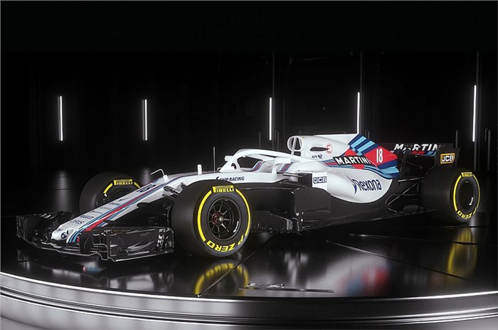 Williams takes wraps off 2018 F1 car