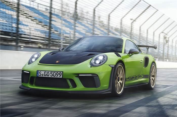 2018 Porsche 911 GT3 RS launched at Rs 2.75 crore