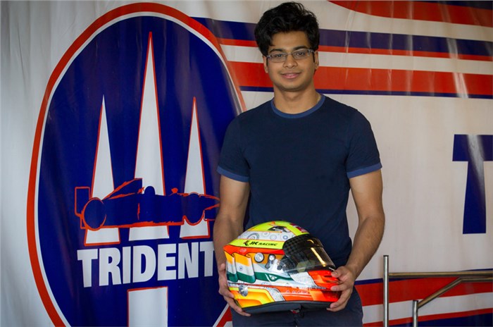 Arjun Maini steps up to F2 with Trident