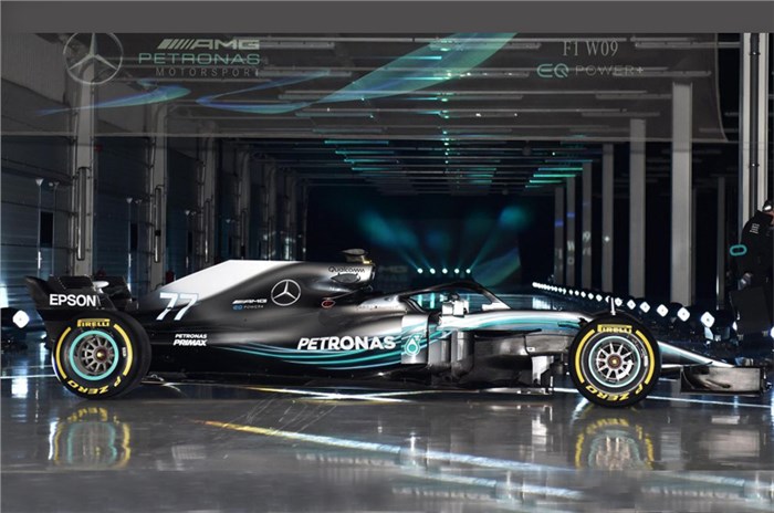 Mercedes W09 revealed ahead of 2018 F1 season