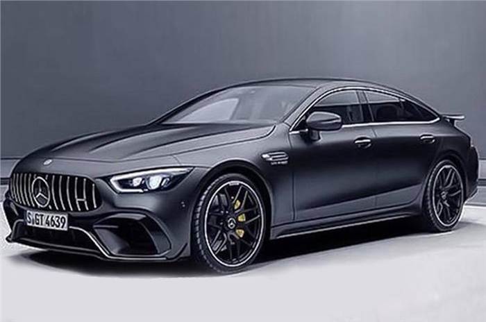 Mercedes-AMG GT four-door coupe leaked
