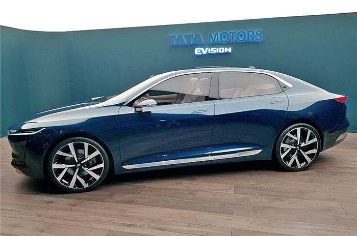 Tata Motors unveils EVision Sedan Concept at Geneva motor show