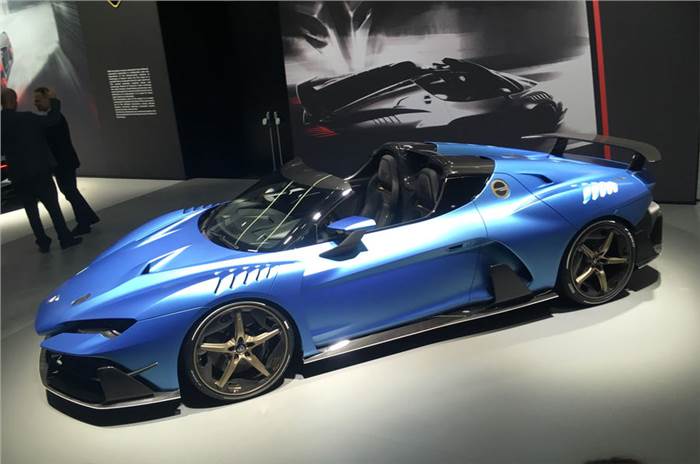 Italdesign Zerouno convertible unveiled at Geneva