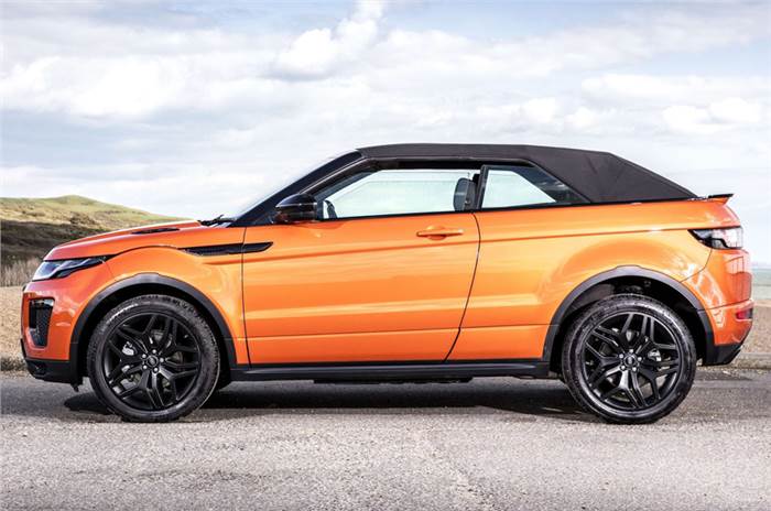 Range Rover Evoque Convertible India launch on March 27