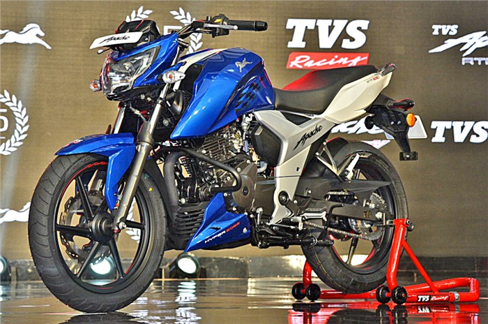 2018 TVS Apache RTR 160 4V launched at Rs 81,490
