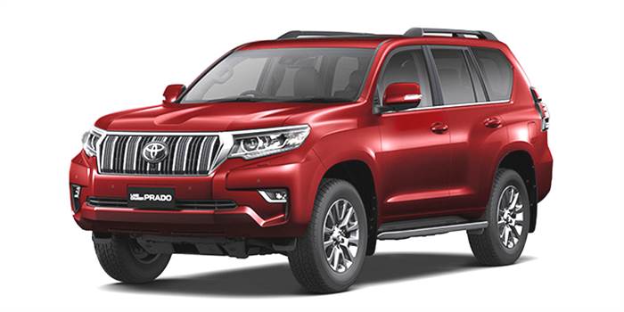 2018 Toyota Land Cruiser Prado facelift launched at Rs 92.6 lakh