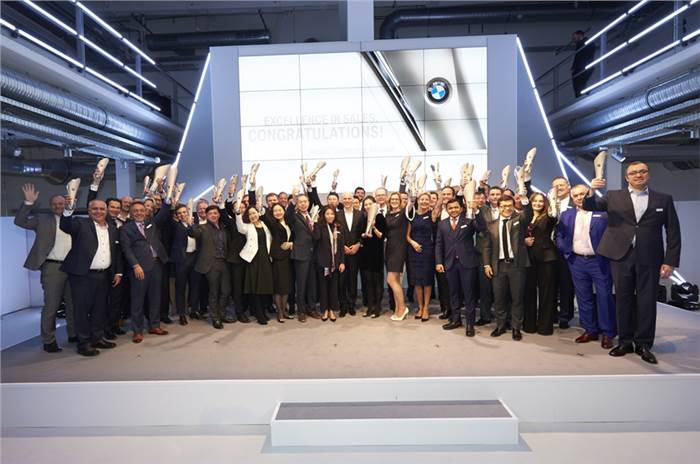 BMW honours its top 41 dealers globally