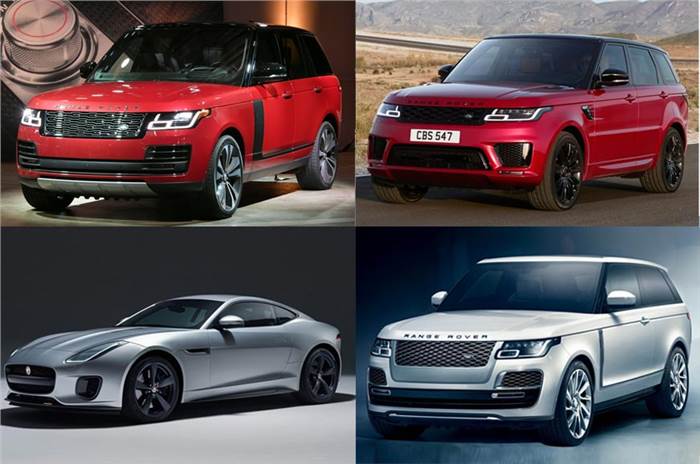 JLR India to launch 10 models by March 2019