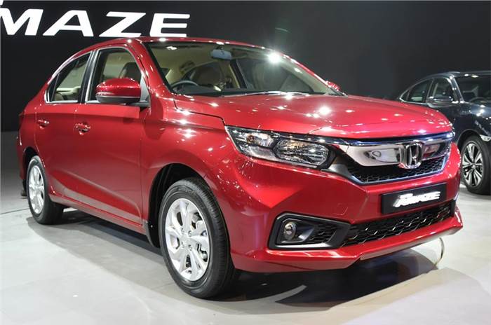 New Honda Amaze India launch next month