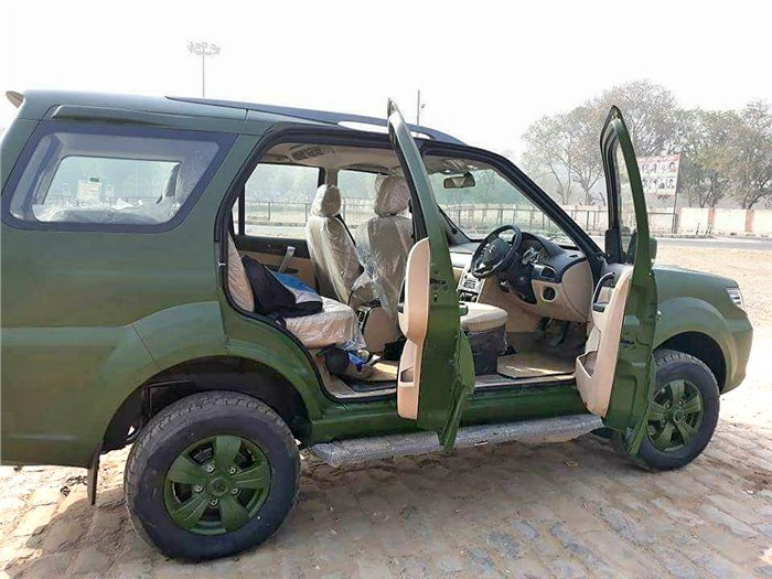 Indian Army-spec Tata Safari Storme deliveries commence