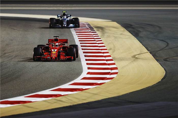 Vettel clinches victory at Bahrain GP