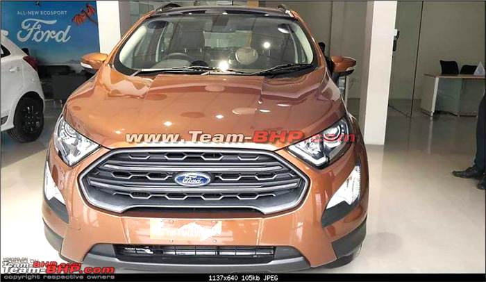 Ford EcoSport Titanium S to launch next month