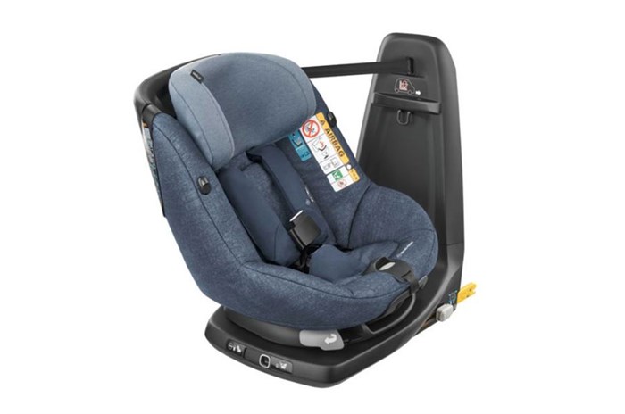 First child car seat with in-built airbags introduced